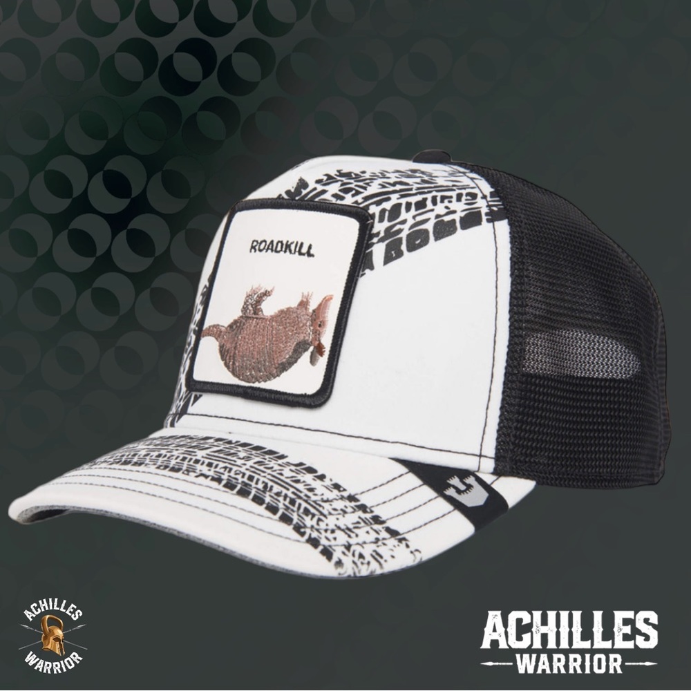 Goorin Bros The Farm Animal Trucker ROADKILL FREE LUNCH Tire Marks Friday Drop